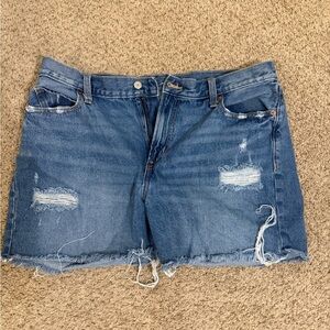Old Navy Distressed Blue Jean Shorts